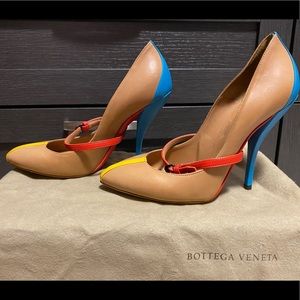 Bottega Veneta Heeled Pumps with a Mary Jane strap